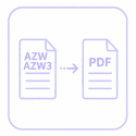 AZW & AZW3 to PDF