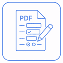 Fill PDF forms