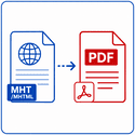 MHT/MHTML to PDF