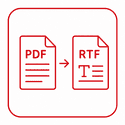 PDF to RTF
